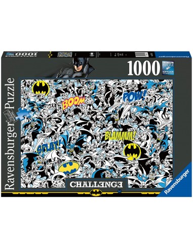 GIOCHI DI SOCIETA'E PUZZLE: vendita online PUZZLE 16513 CHALLENGE BATMAN 1000PZ in offerta