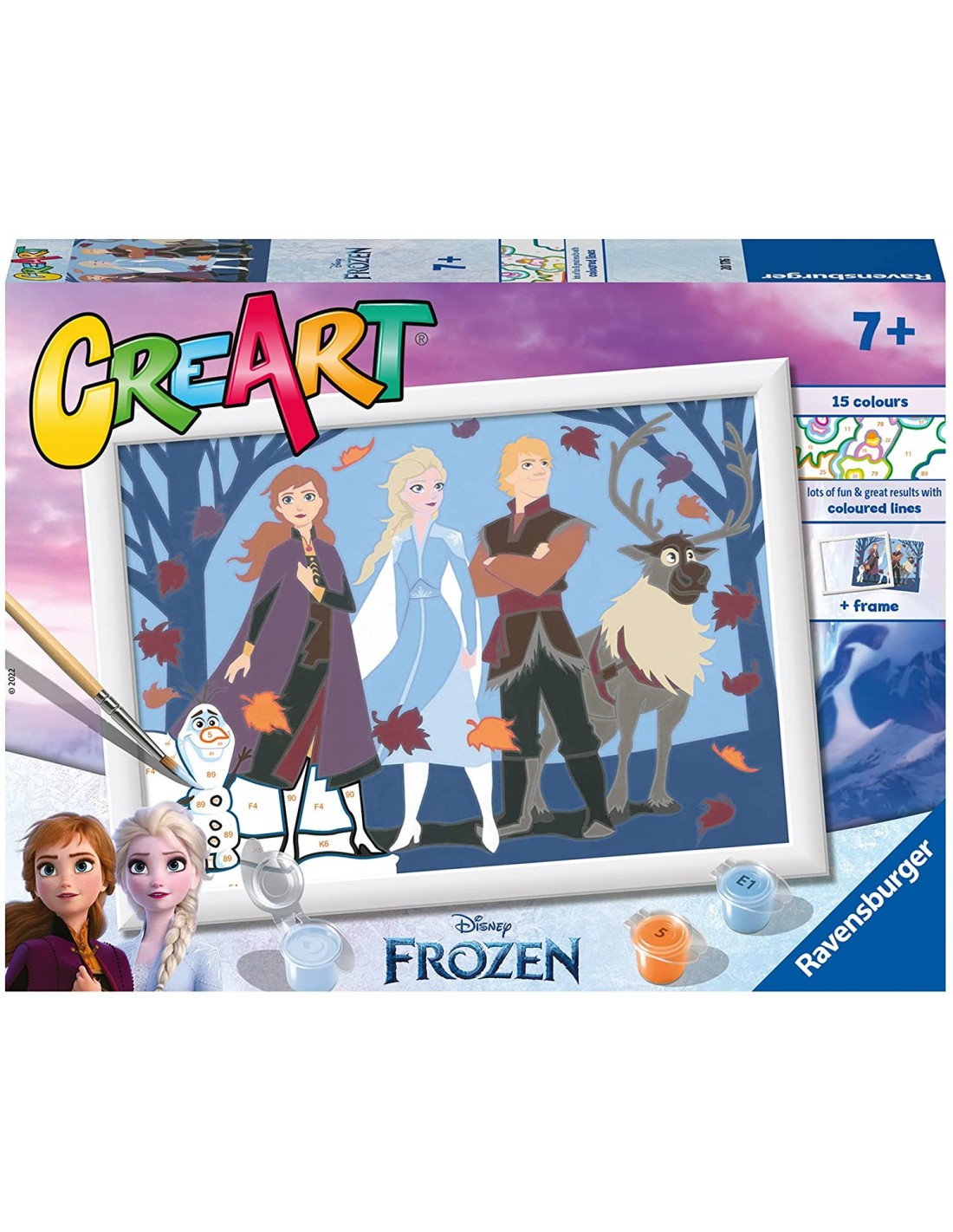 PRESCOLARI: vendita online CREART 20176 24X18 FROZEN in offerta
