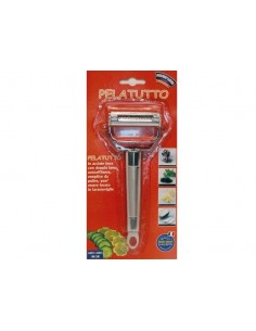 GRATTUGIE E AFFETTATRICI: vendita online PELATUTTO IN ACCIAIO INOSSIDABILE EURONOVITA in offerta