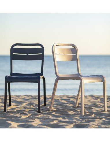 SEDIE: vendita online SEDIA CANNES ANTRACITE in offerta