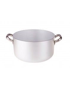 PENTOLE E COPERCHI ALLUMINIO: vendita online CASSERUOLA ALTA IN ALLUMINIO 2 MANICI 32 CM BALDASSARE AGNELLI in offerta 2