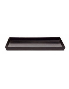 PENTOLE E COPERCHI FERRO: vendita online TEGLIA RETTANGOLARE BLU IN LAMIERA 65X45X3 CM BALDASSARE AGNELLI in offerta