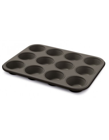 STAMPI E FORME ANTIADERENTE: vendita online GUARDINI STAMPO 12 MUFFIN 27 X 35 HAPPY HOUR 09912 in offerta