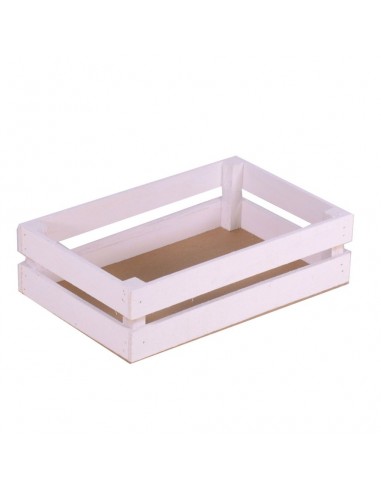 OGGETTISTICA: vendita online CASSETTO LEGNO 503323BI BIANCO 24X14 in offerta