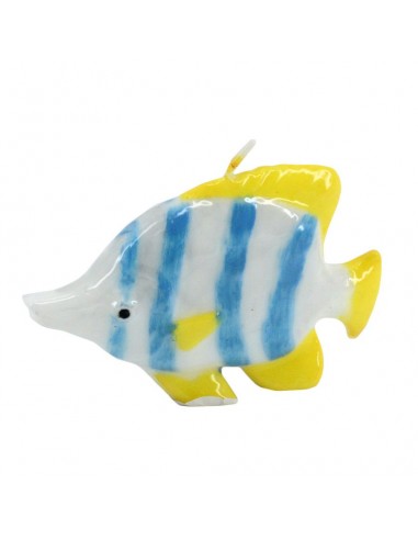 CANDELE: vendita online MARE CANDELA 550641 PESCE GIALLO BLU 12CM in offerta