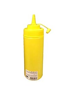 OLIERE - DOSATORI - FORMAGGIERE: vendita online DOSATORE PER SALSE GIALLO 720 ML ILSA in offerta