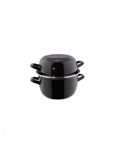 PENTOLE E COPERCHI SMALTO: vendita online COCOTTE PER MOLLUSCHI D 18 CM C/COPERCHIO in offerta