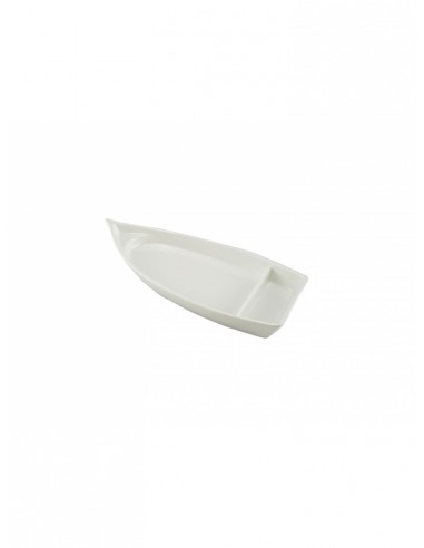 MELAMINA: vendita online KAMOME BARCA SUSHI BIANCA IN MELAMINA 26x12cm ILSA in offerta