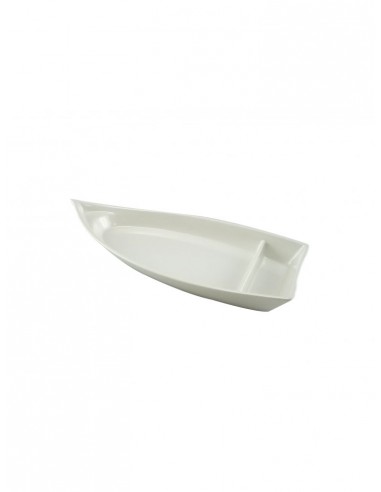 MELAMINA: vendita online KAMOME BARCA SUSHI BIANCA IN MELAMINA 30x14cm ILSA in offerta