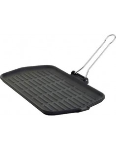 BISTECCHIERE: vendita online DIETELLA BISTECCHIERA IN GHISA INOX 24X24 CM ILSA in offerta