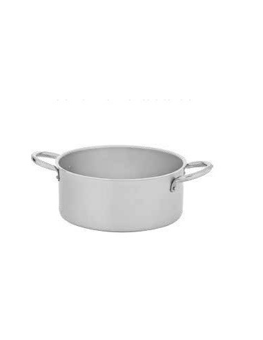 PENTOLE - COPERCHI ALLUMINIO: vendita online CASSERUOLA IN ALLUMINIO 2 MANICI 20 CM PENTALUX in offerta