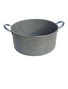 PENTOLE EFFETTO PIETRA: vendita online STONE LINE CASSERUOLA 2 MANICI 30 CM PENTALUX in offerta 2