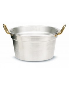PENTOLE - COPERCHI ALLUMINIO: vendita online CALDAIA IN ALLUMINIO 2 MANICI 20 CM PENTALUX in offerta
