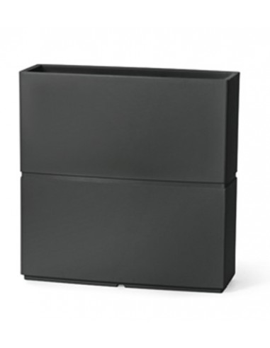 VASI E SOTTO VASI: vendita online PATIO FIORIERA ALTA 80CM CON INSERTI ANTRACITE VECA in offerta