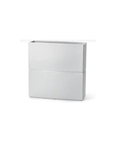 VASI E SOTTO VASI: vendita online PATIO FIORIERA ALTA 80 CM CON INSERTI BIANCO VECA in offerta