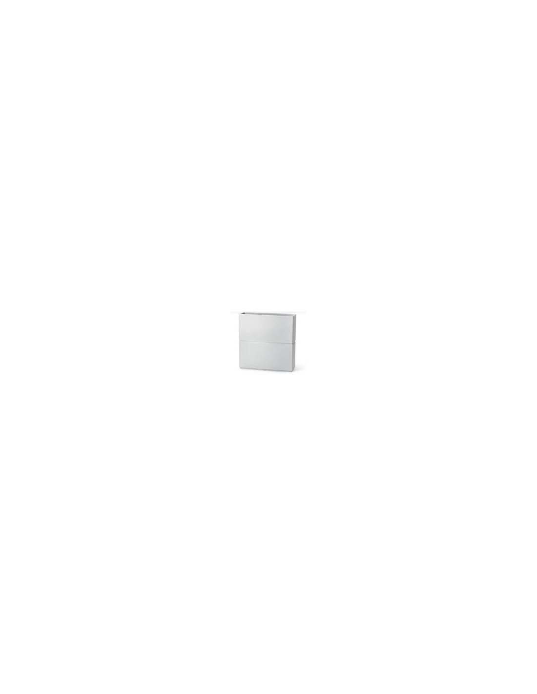 VASI E SOTTO VASI: vendita online PATIO FIORIERA ALTA 80 CM CON INSERTI BIANCO VECA in offerta