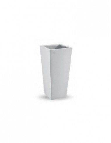VASI E SOTTO VASI: vendita online GENESIS CACHE-POT QUADR H100 BIANCO in offerta
