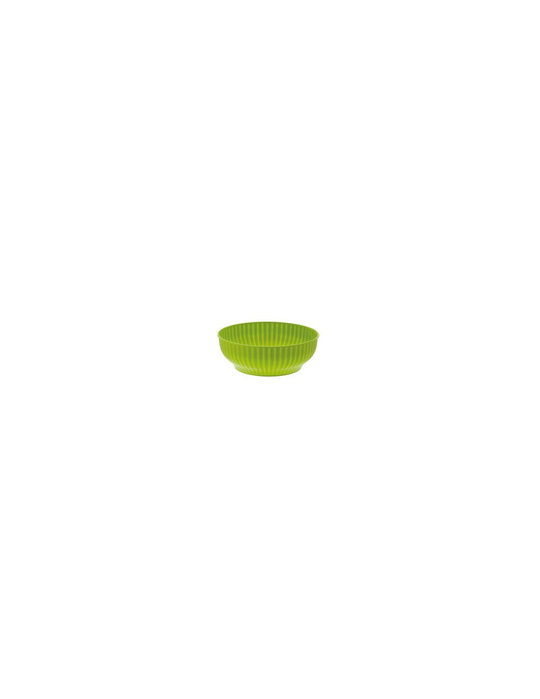 INSALATIERE E SCODELLE PLASTICA: vendita online INSALATIERA COSTOLATA IN PLASTICA D.24 CM VECA in offerta