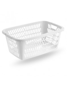 CESTE BUCATO PLASTICA: vendita online CESTA PORTABIANCHERIA RETTANGOLARE 50 CM VECA in offerta 2