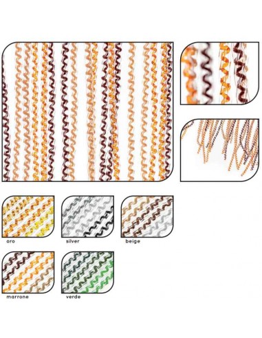 TENDE E COPRIDIVANI: vendita online TENDA ANTIMOSCHE LORY 120 X 230 CM IN PVC DECORI ASSORTITI REDS in offerta