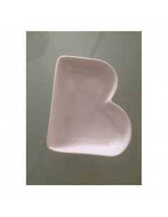 INSALATIERE E COPPETTE: vendita online 82451 LETTERA B PORCELLANA in offerta 2