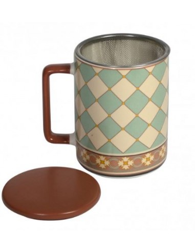 OGGETTISTICA: vendita online 52437 MUG CEMENTINA C/TAPPO E FILTRO in offerta