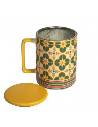 OGGETTISTICA: vendita online 52438 MUG CEMENTINA C/TAPPO E FILTRO in offerta