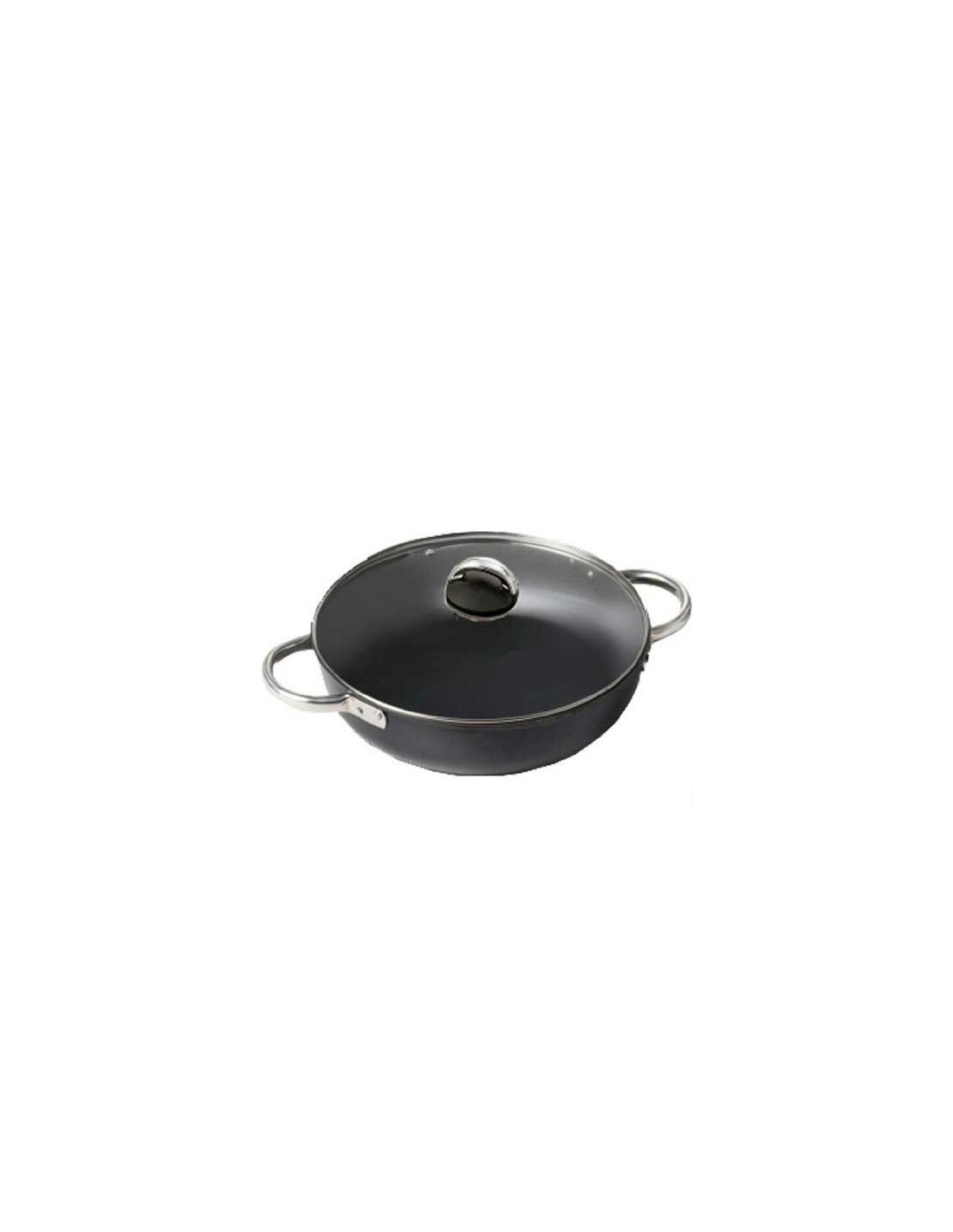 PENTOLE - COPERCHI ANTIADERENTE: vendita online MAXIMA TEGAME ANTIADERENTE D.32 CM ACCADEMIA MUGNANO in offerta
