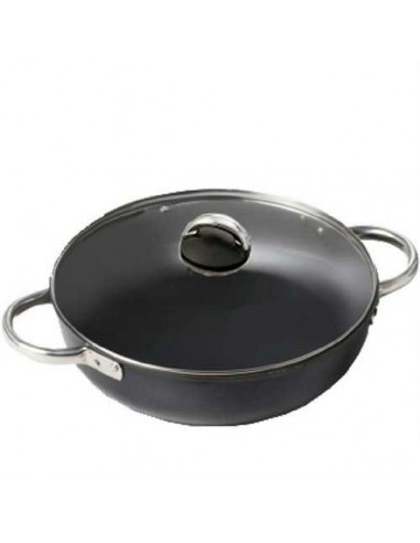 PENTOLE - COPERCHI ANTIADERENTE: vendita online MAXIMA TEGAME ANTIADERENTE D.34 CM ACCADEMIA MUGNANO in offerta