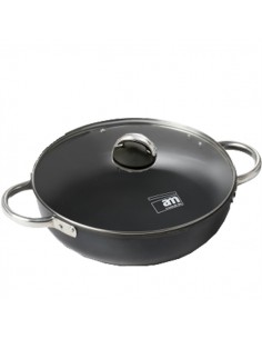 PENTOLE - COPERCHI ANTIADERENTE: vendita online MAXIMA TEGAME ANTIADERENTE D.36 CM ACCADEMIA MUGNANO in offerta 2