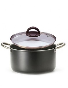 PENTOLE - COPERCHI ANTIADERENTE: vendita online MAXIMA PENTOLA ANTIADERENTE D.28 CM ACCADEMIA MUGNANO in offerta 2