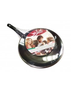 PENTOLE - COPERCHI ANTIADERENTE: vendita online CUCINA SANO PADELLA CON COPERCHIO VETRO D 30 ACCADEMIA MUGNANO in offerta