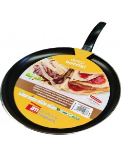 PENTOLE - COPERCHI ANTIADERENTE: vendita online CREPIERE AM SALUS 25CM AMBOX03 in offerta 2