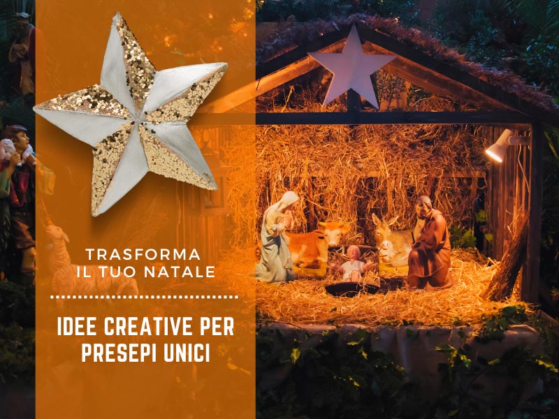 Presepi Unici: Innovazioni e Tradizione per il Natale - Shop in casa