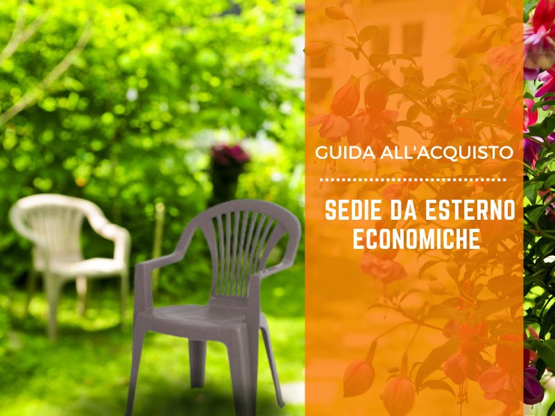 Guida all'acquisto di sedie da esterno economiche